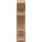 Ekena Millwork 7 1/2-in W x 22-in D x 30-in H Balboa Slat Rough Cedar Woodgrain TimberThane Outlooker, Primed Tan OUTUR075X22X30BOA24RCPR - alternate 4